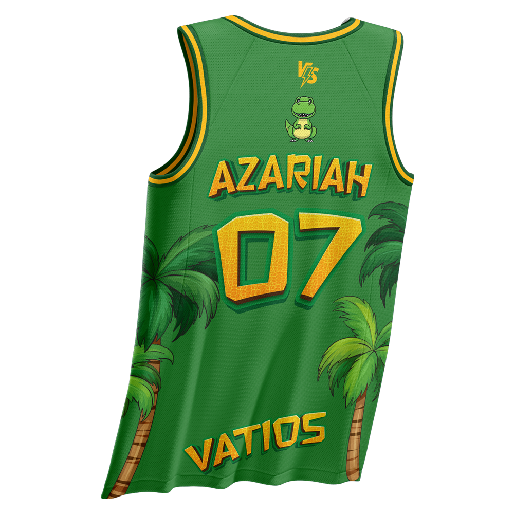 Dino Junior Vatios Basketball Jersey