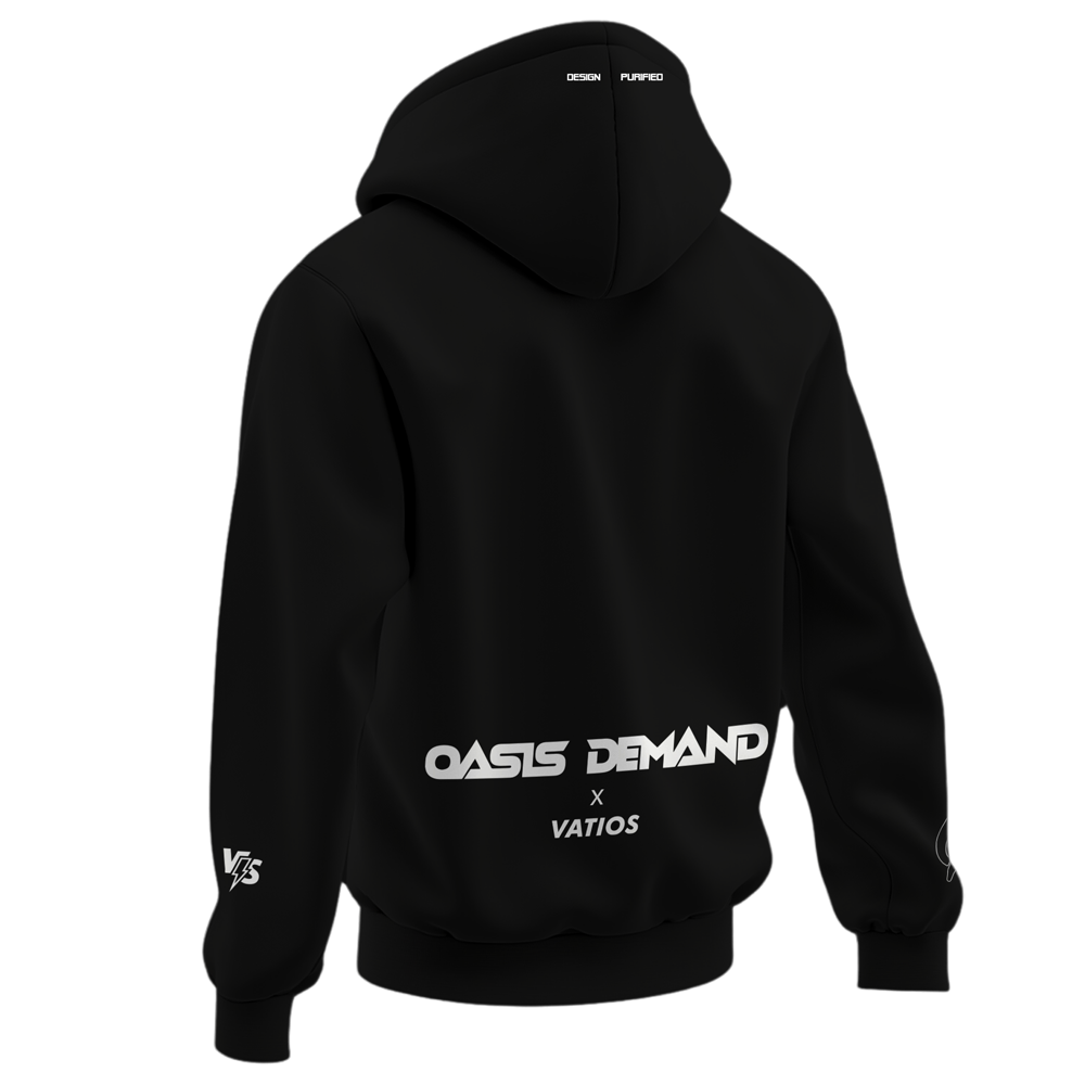Oasis Demand Thick Hoodie - Fully embroidered 400GSM