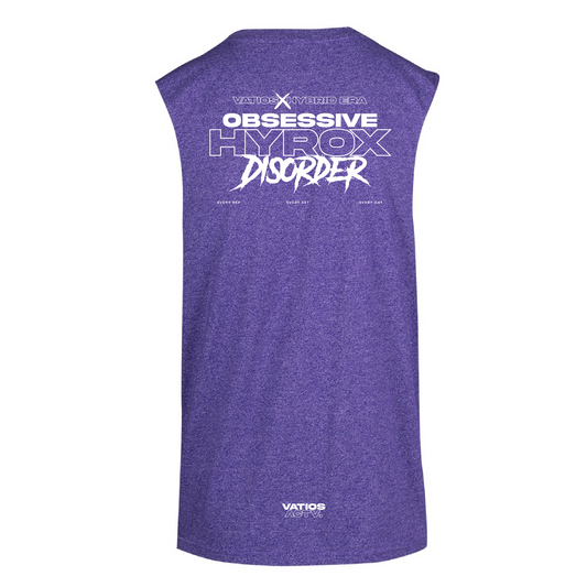 Men's Obsessive HYROX Tank - Purple