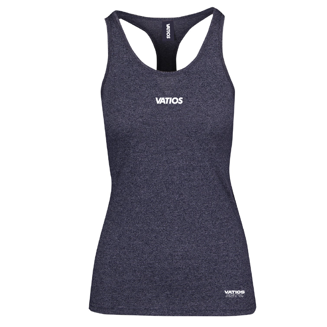 Vatios Active Athletic T Back Womens - Gray