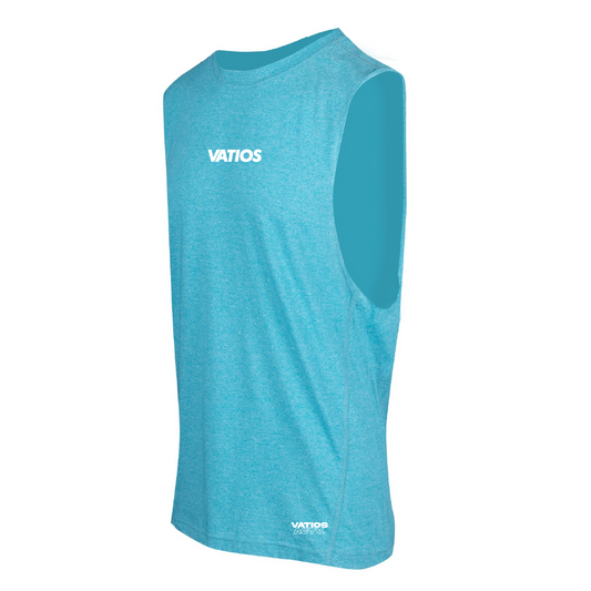 Vatios Active Tank Men's - Teal Blue