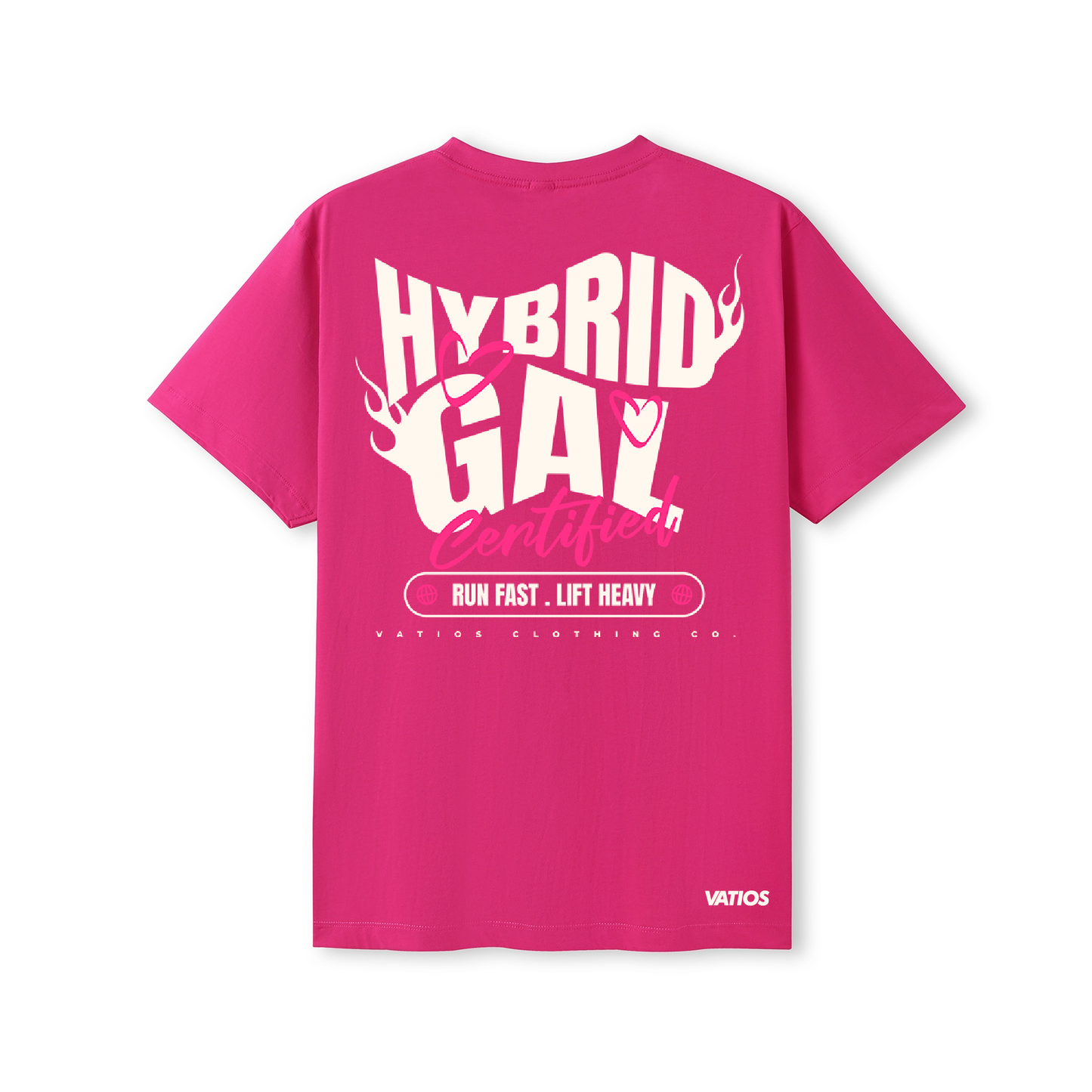 Womens Hybrid Gal Cotton Tee - Black