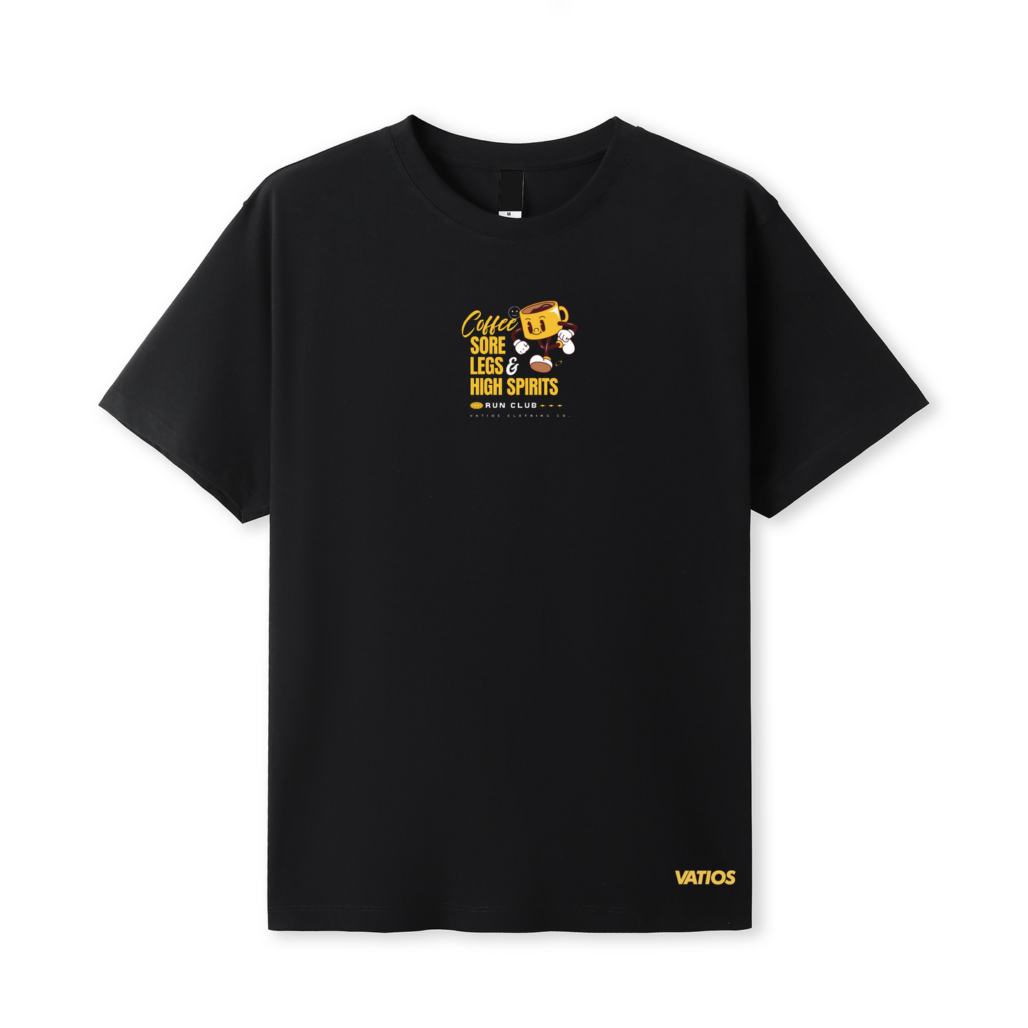 Unisex Coffee Sore Legs High Spirits Cotton Tee